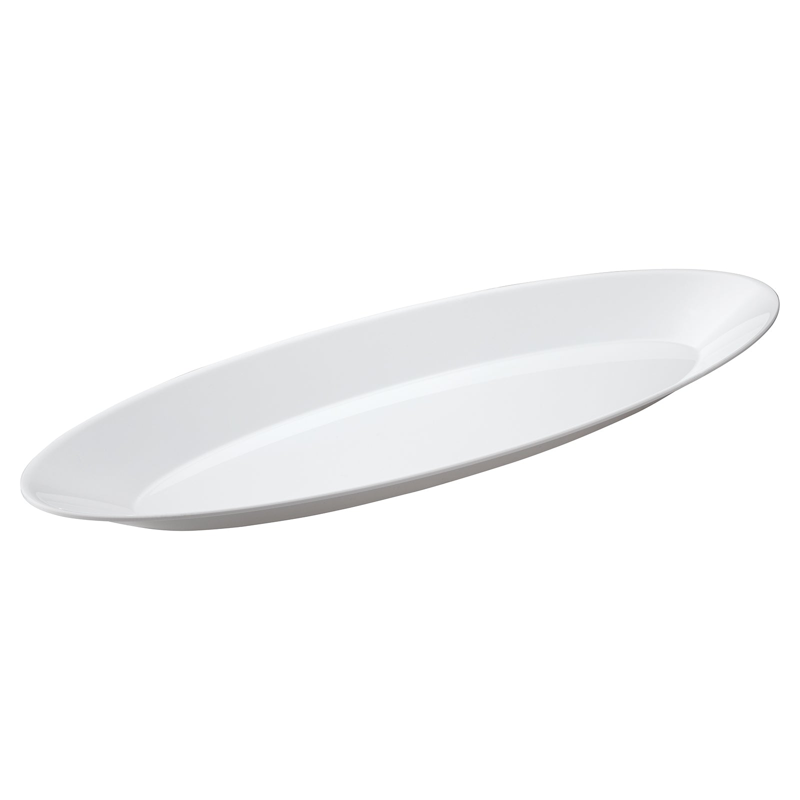 Schaal met salades en delicatessen