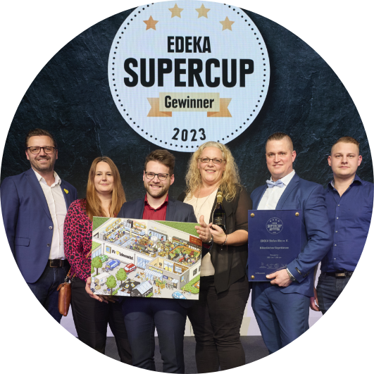 EDEKA Supercup mit PricoPlex gewonnen