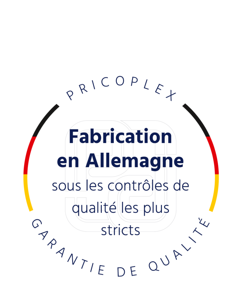 Fabrication en Allemagne sous les contrôles de qualité les plus stricts