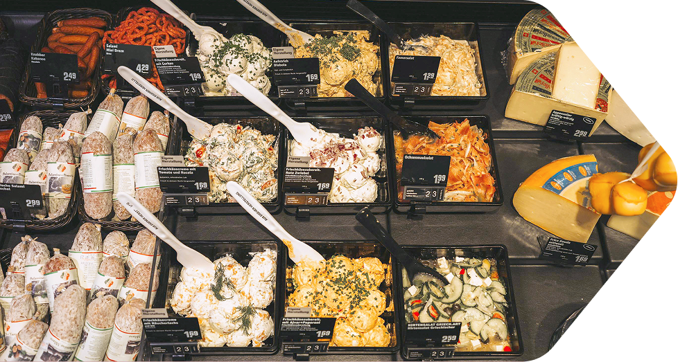 Salatschalen und Feinkostschalen in Schwarz