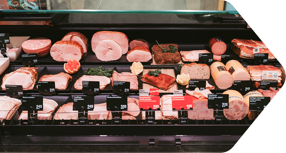 schwarz Thekenschalen aus der Serie GRACE